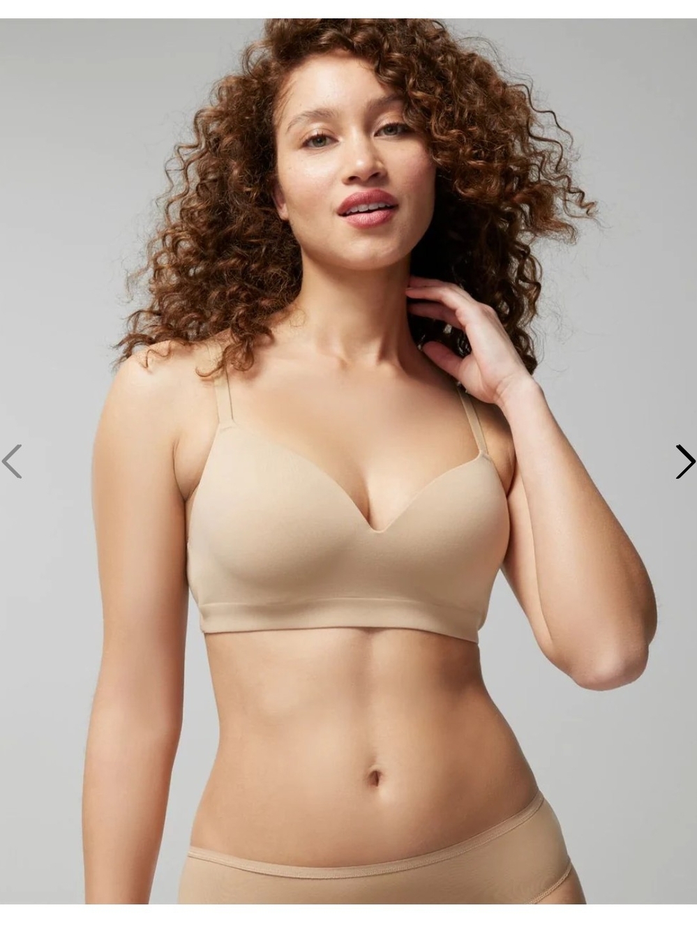 Soma Enbliss Wireless Bra in Warm Amber